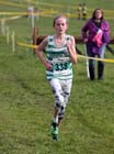 Rhiana  Purves (Gosforth) winner of the under-13 girls at the Sherman Cup, Hedley Farm, Tanfield,  County Durham.